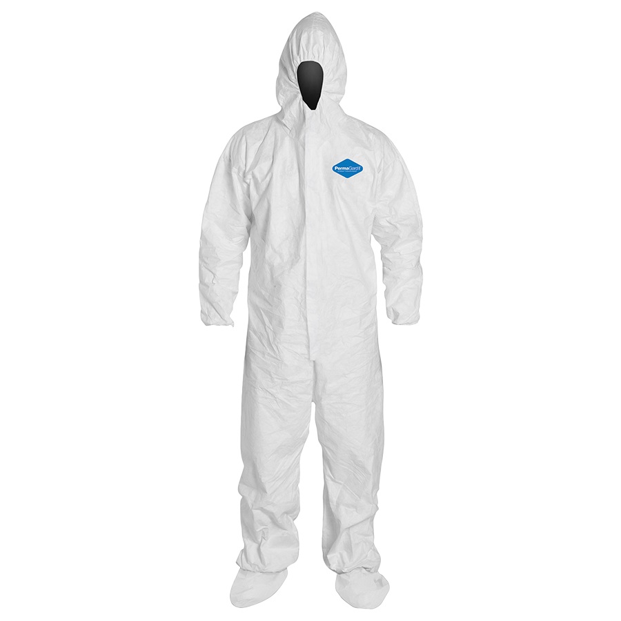 PERMAGARD COVERALL HOOD & BOOTS - Coveralls